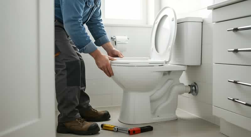 Toilet Seat Installation